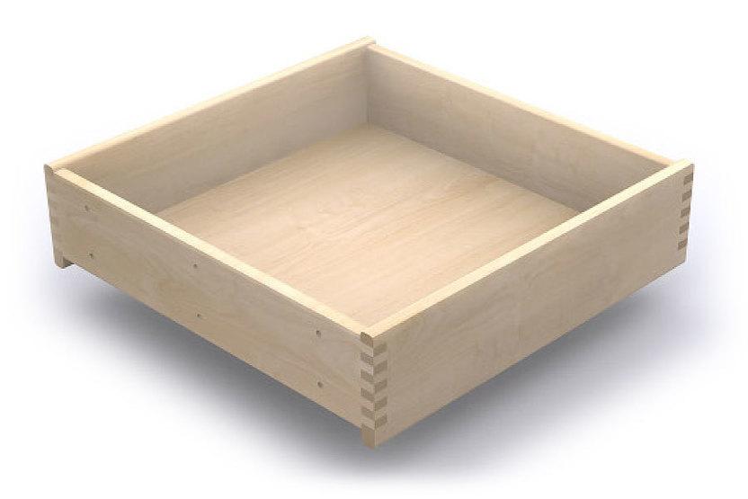 Dekorschubkasten aus Massivholz in dezenter Schattierung